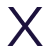 X